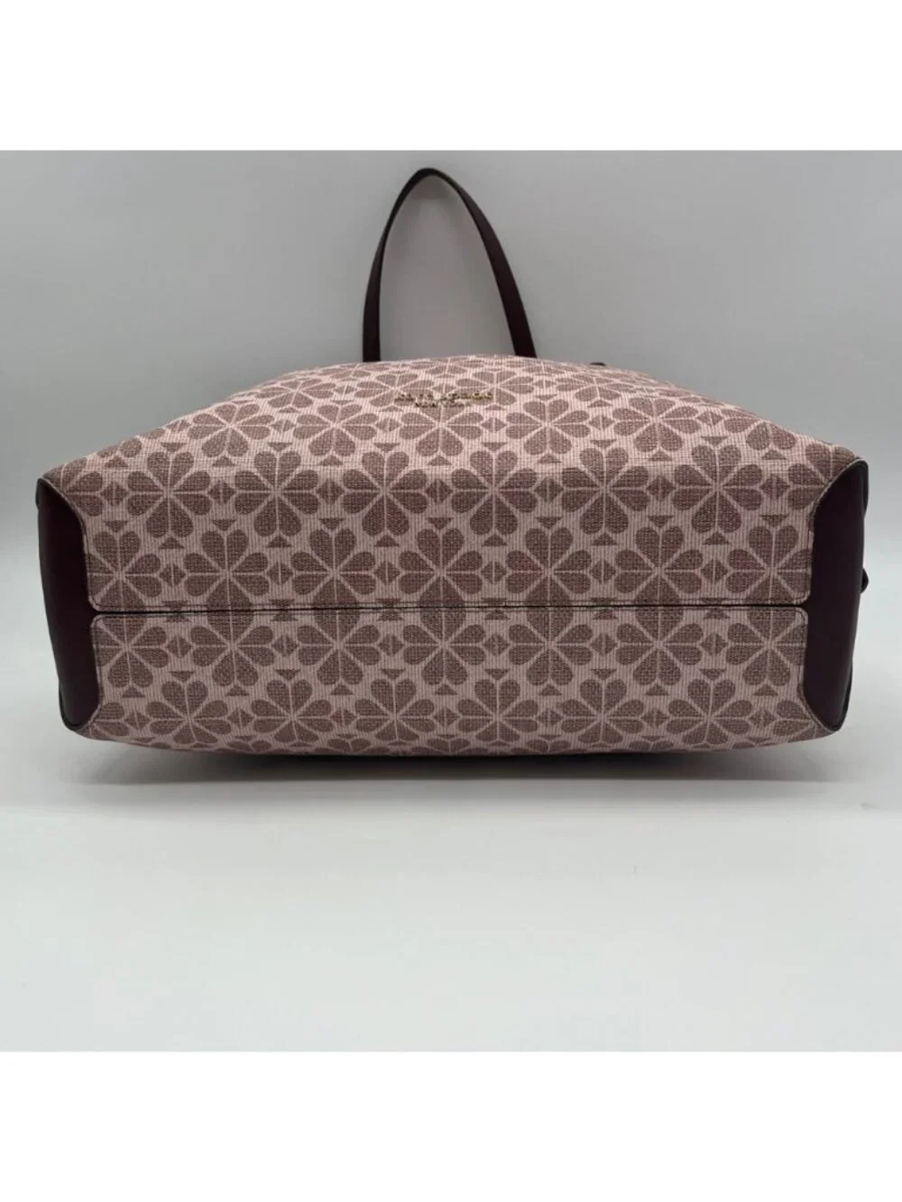 Kate Spade Pink Floral Print Coated Canvas Work Tote