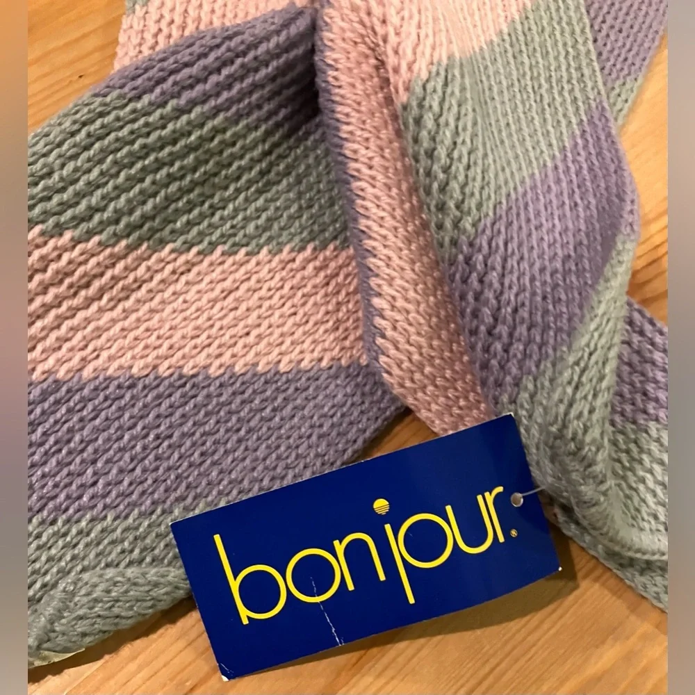 bonjour purple stylish