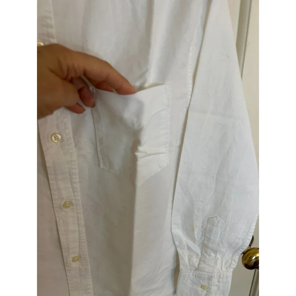 Gap boy’s school uniform, oxford white shirt, size 12(XL), cotton