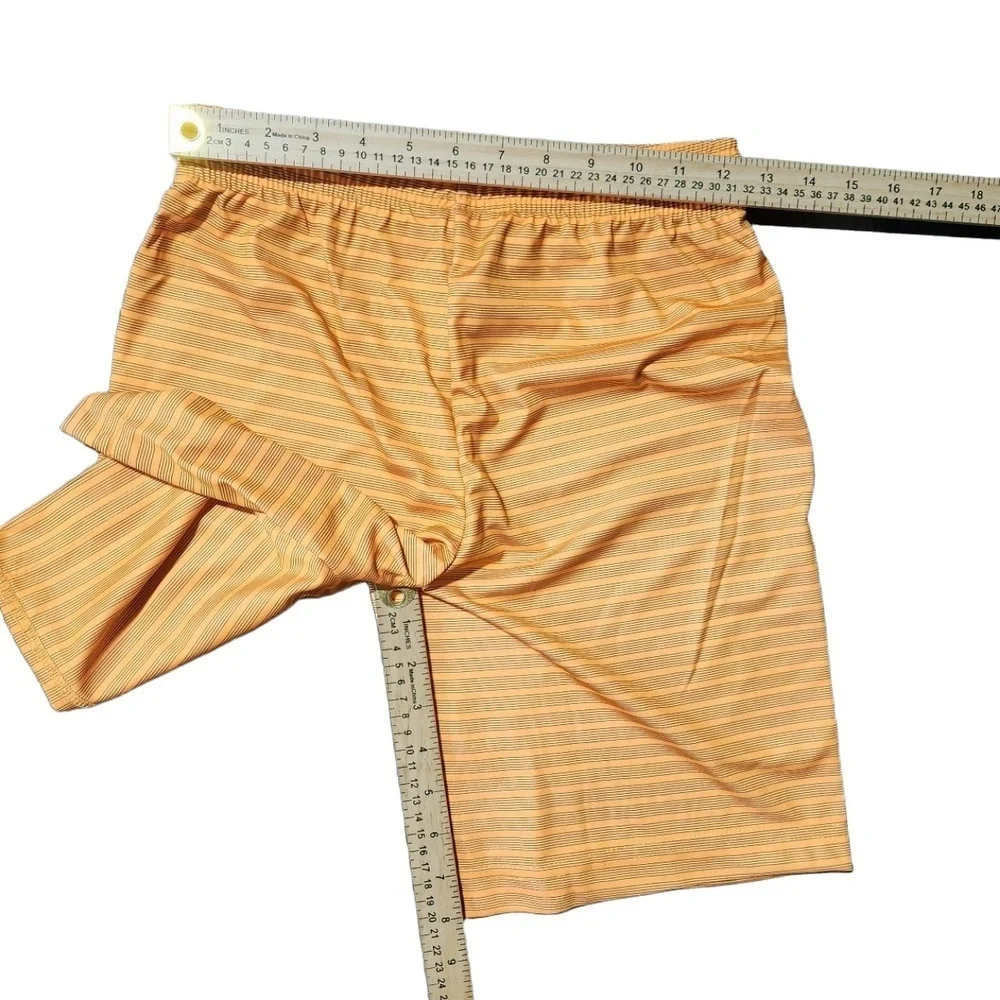 Old Navy Active Boys Grey Stripes Shorts Large 10-12