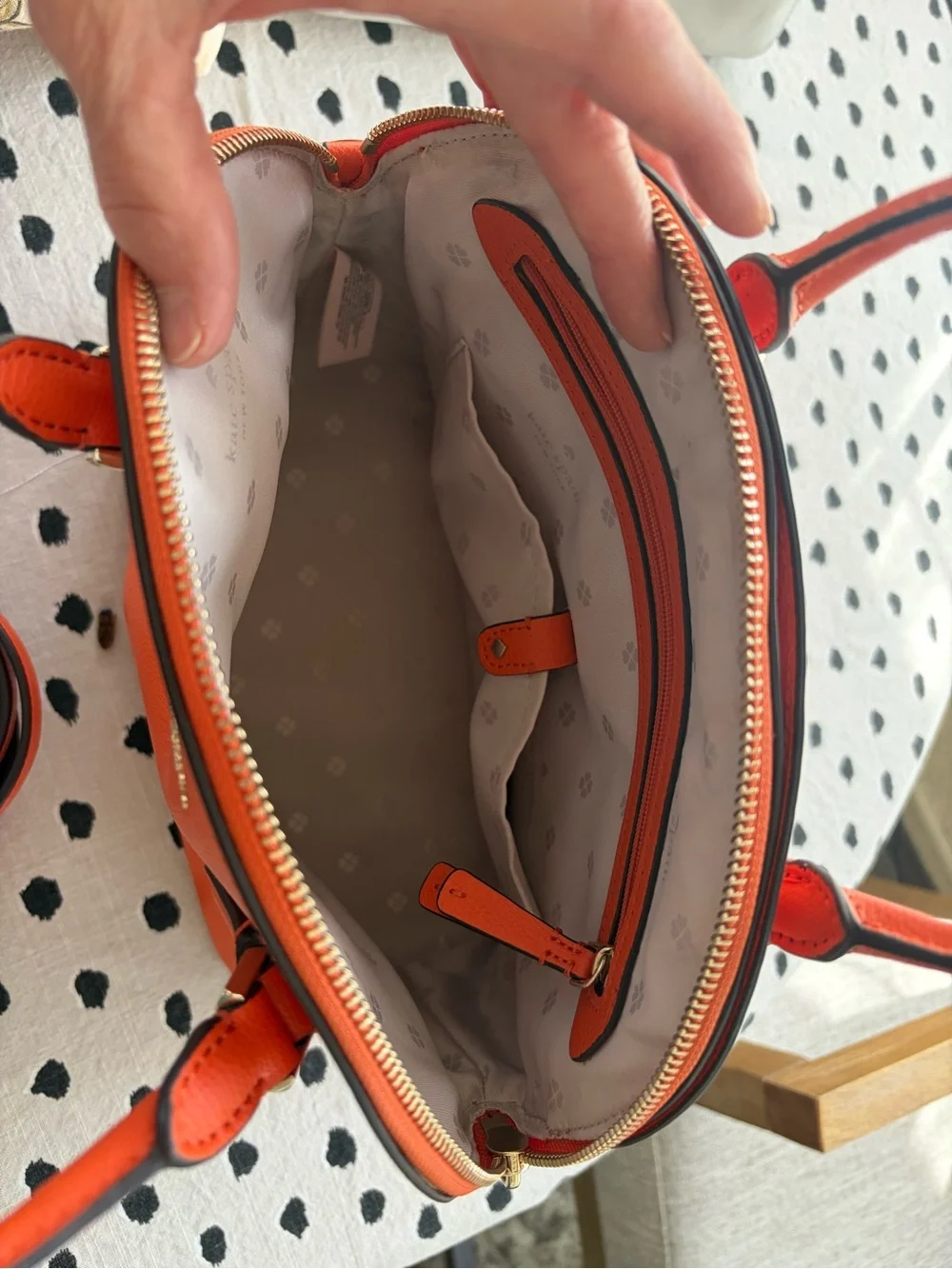 kate spade structured dome