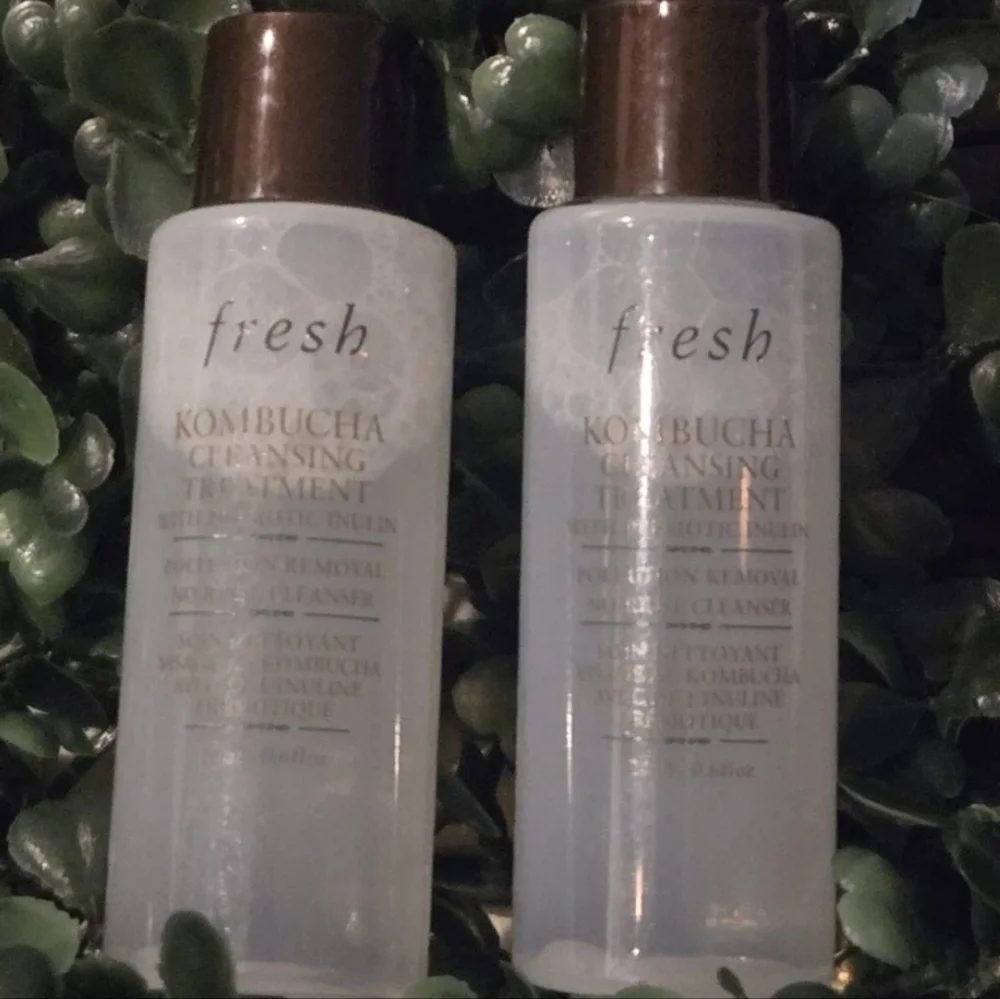 fresh kombucha cleansing