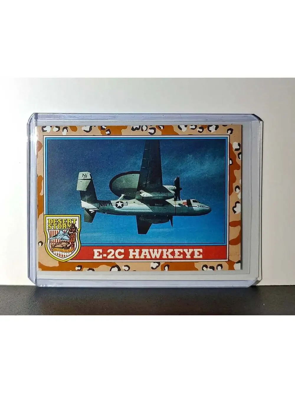 E-2C Hawkeye 1991 Topps Desert Storm #172 Card