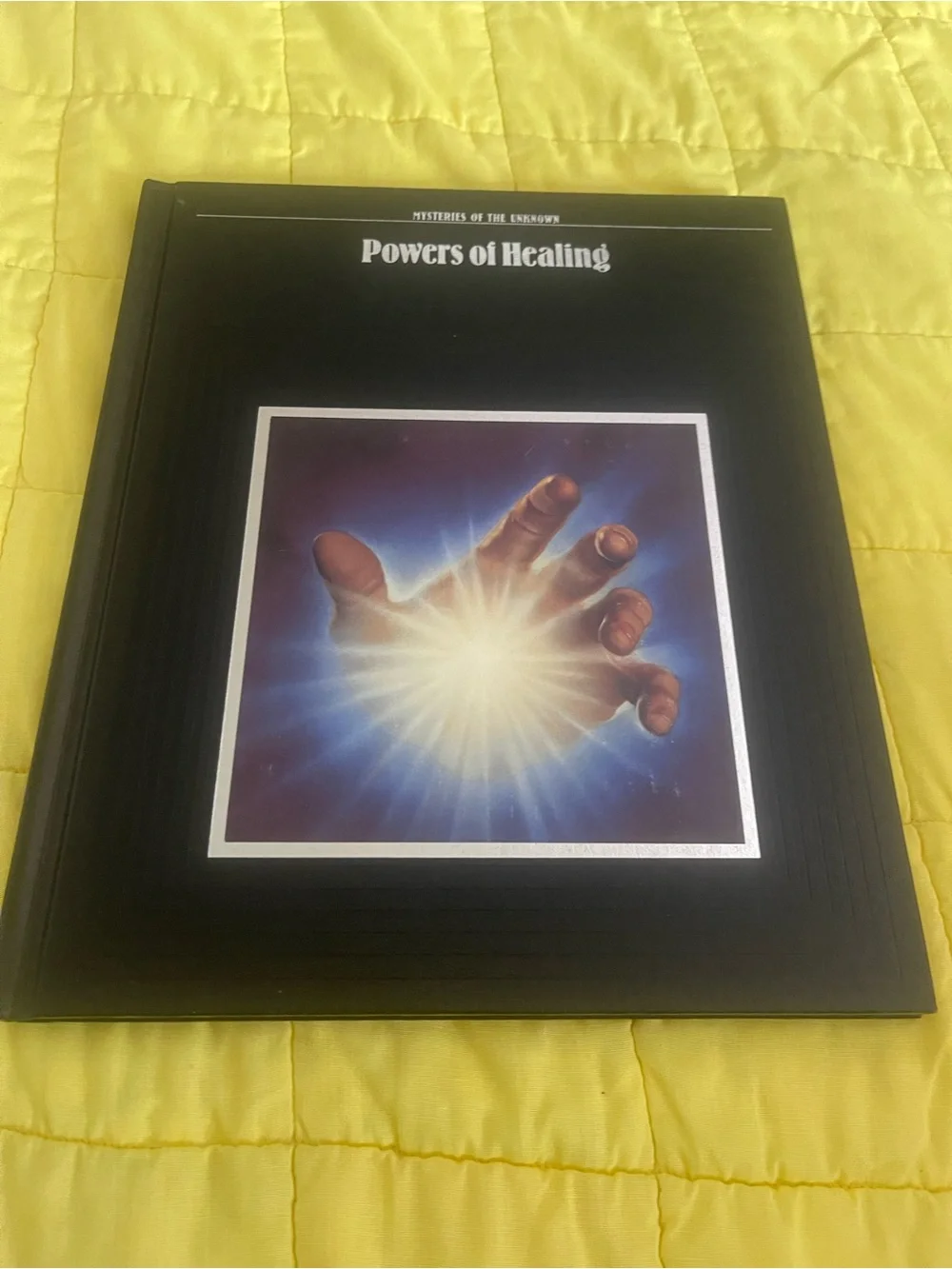 Powers of Healing Hardcover Book - Black
