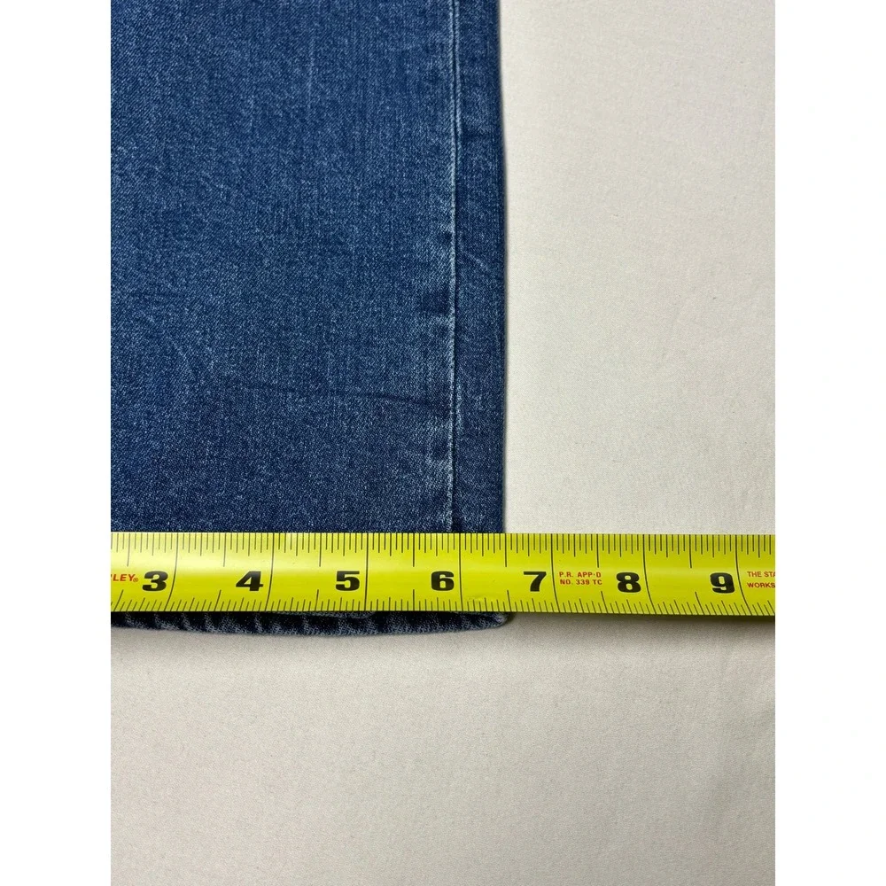 Levis Premium Big E 512 Slim Taper Blue Jeans Mens 33x28 Medium Wash Stretch‎