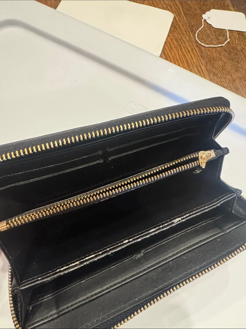 Louis Vuitton embossed lv