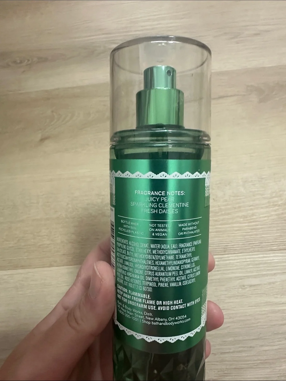 Bath & Body Works light floral
