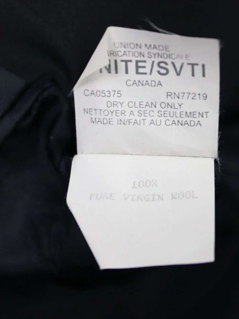Joseph & Feiss Blazer Mens 56 Long Black 100% Pure Virgin Wool International