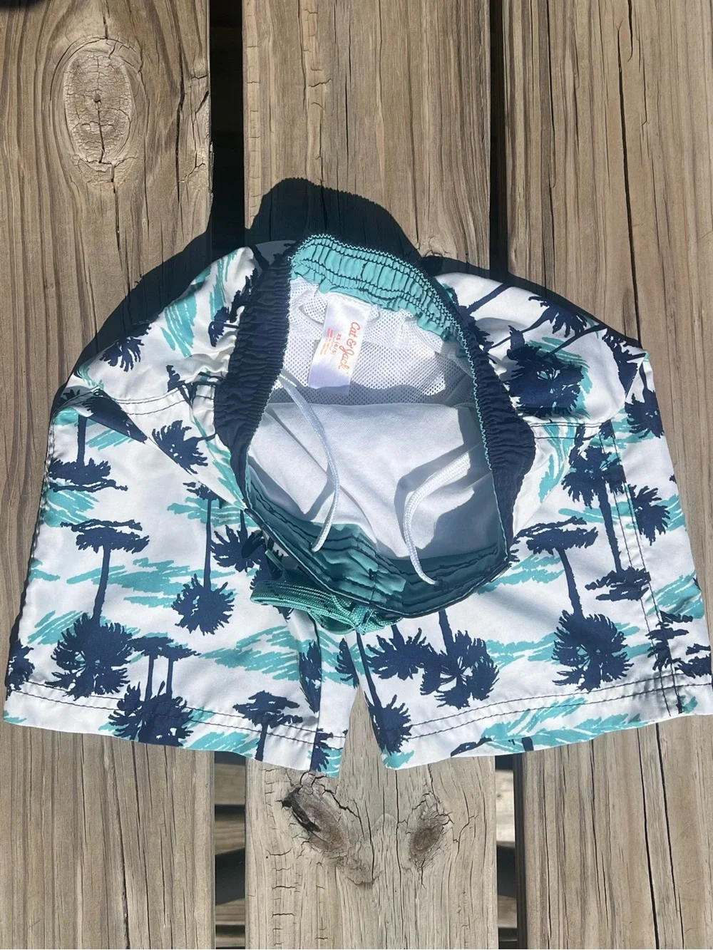 Cat & Jack tropical print