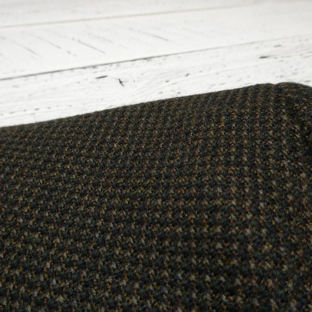 Bernhard Altmann Blazer Mens 42L Brown Check Wool Tweed Sport Coat Jacket