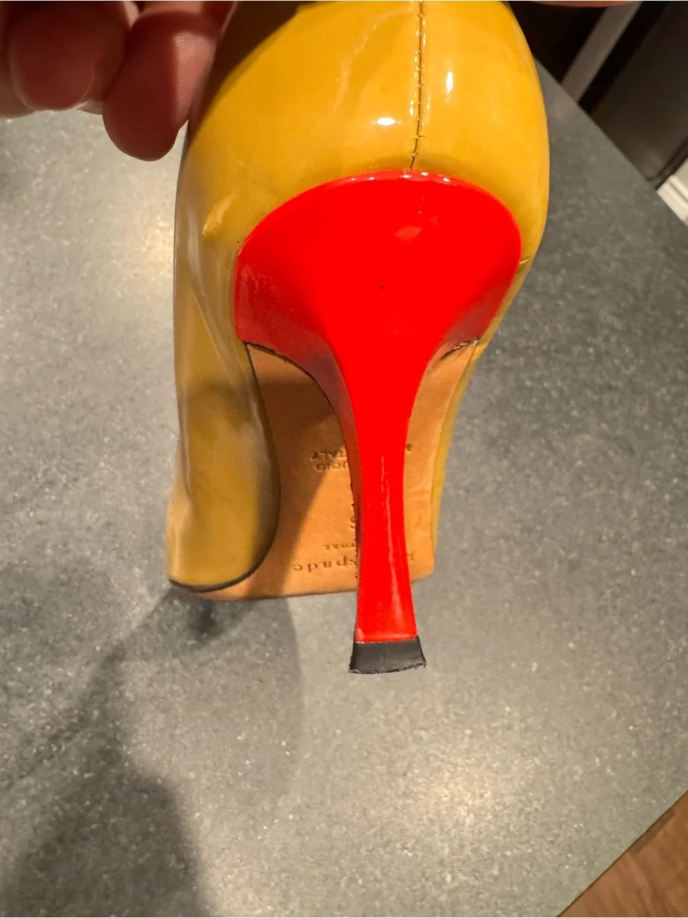 kate spade polished patent