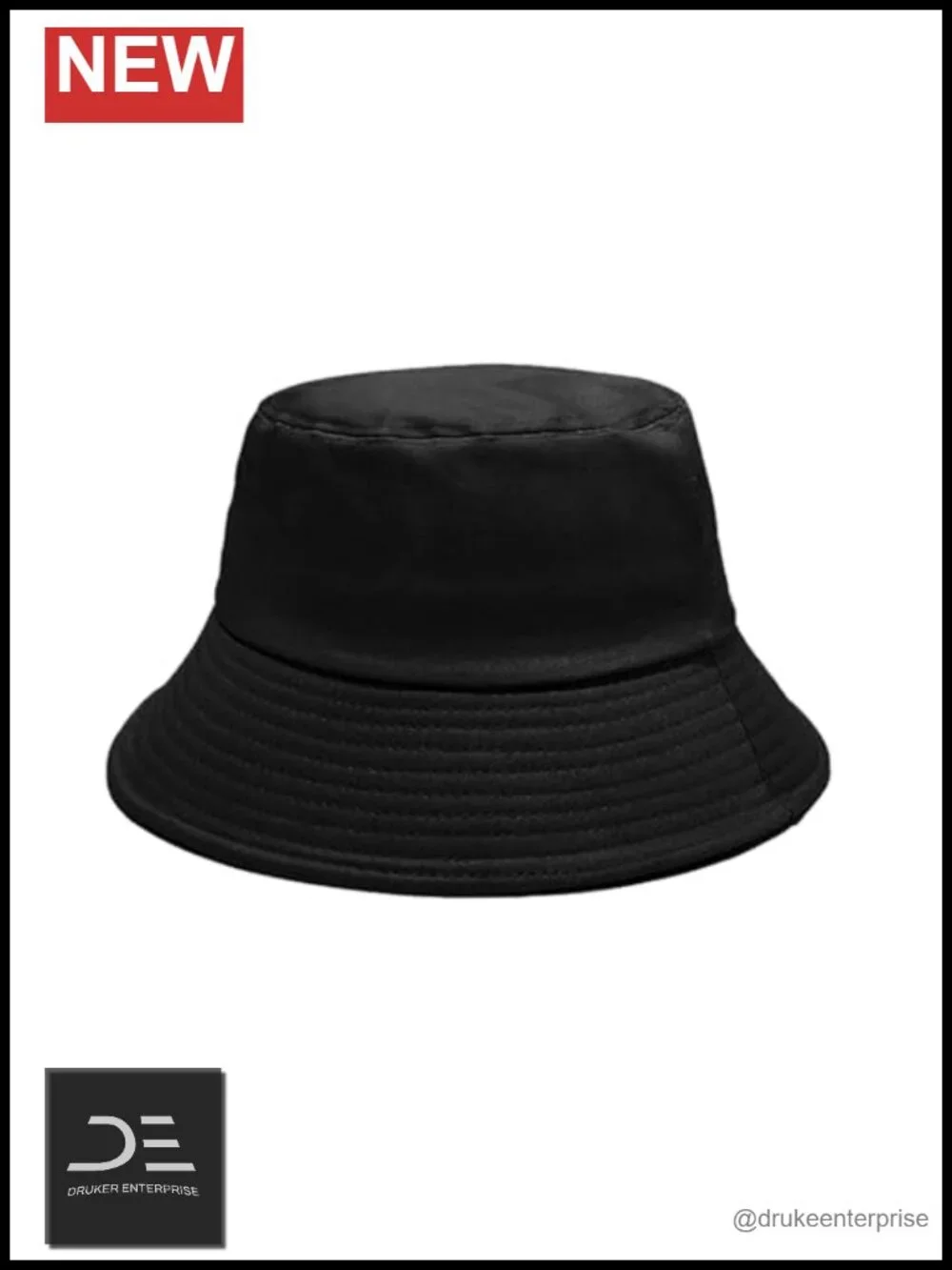 Cotton Bucket Hat UPF 50+ Sun Protection Packable Fishing Travel Cap