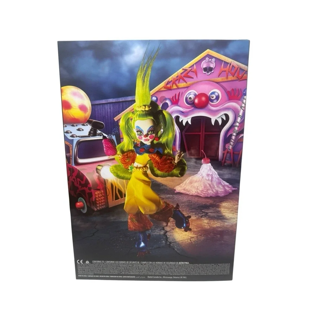 Monster High Killer Clown's from Outer Space Shorty Brand New in Box