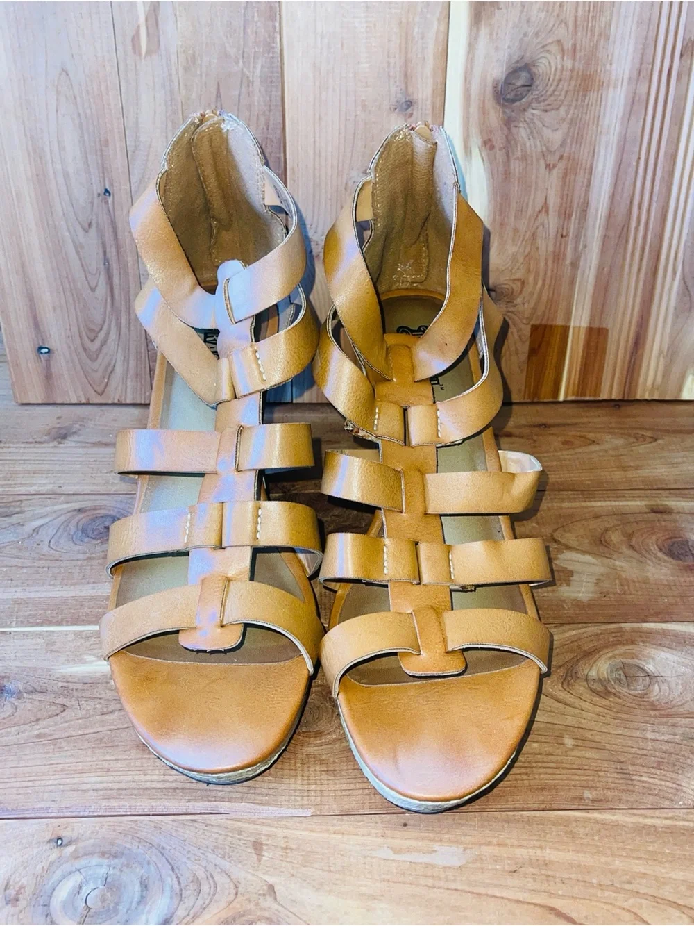 Brash wedge sandals