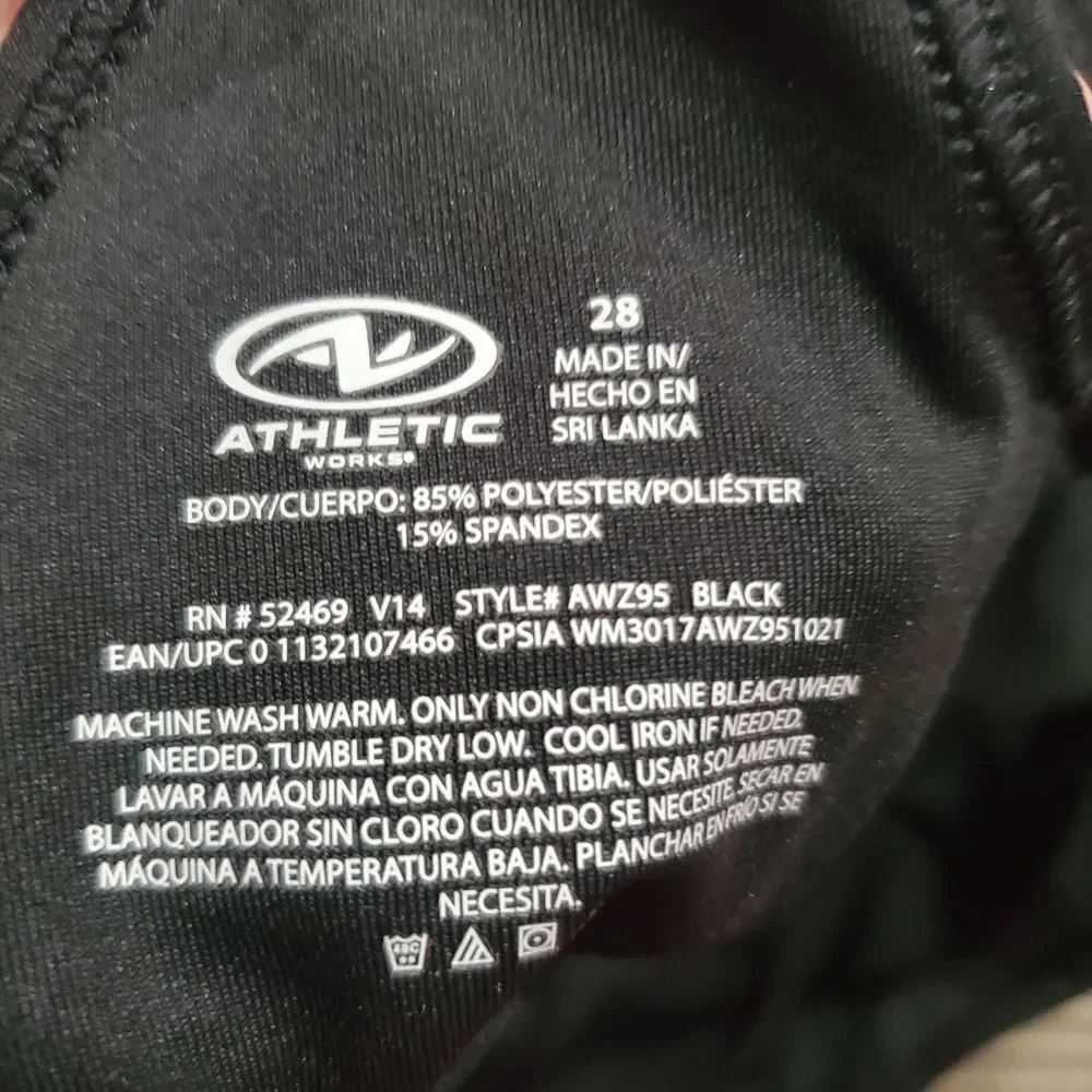 Athletic Works comfortable black