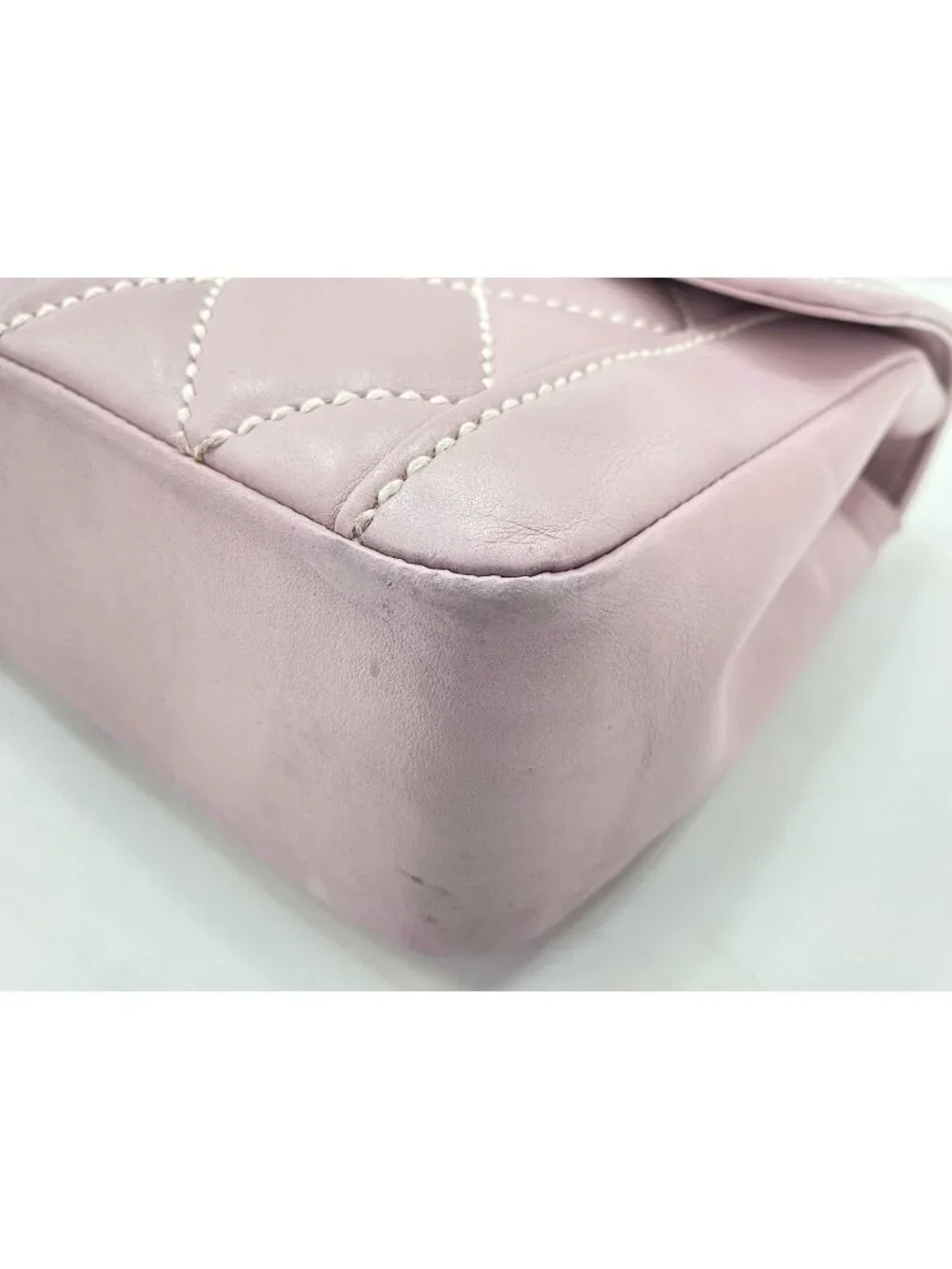 Chanel Handbag Quilted Pink
