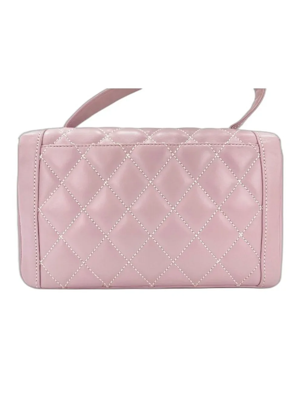 Chanel Handbag Quilted Pink