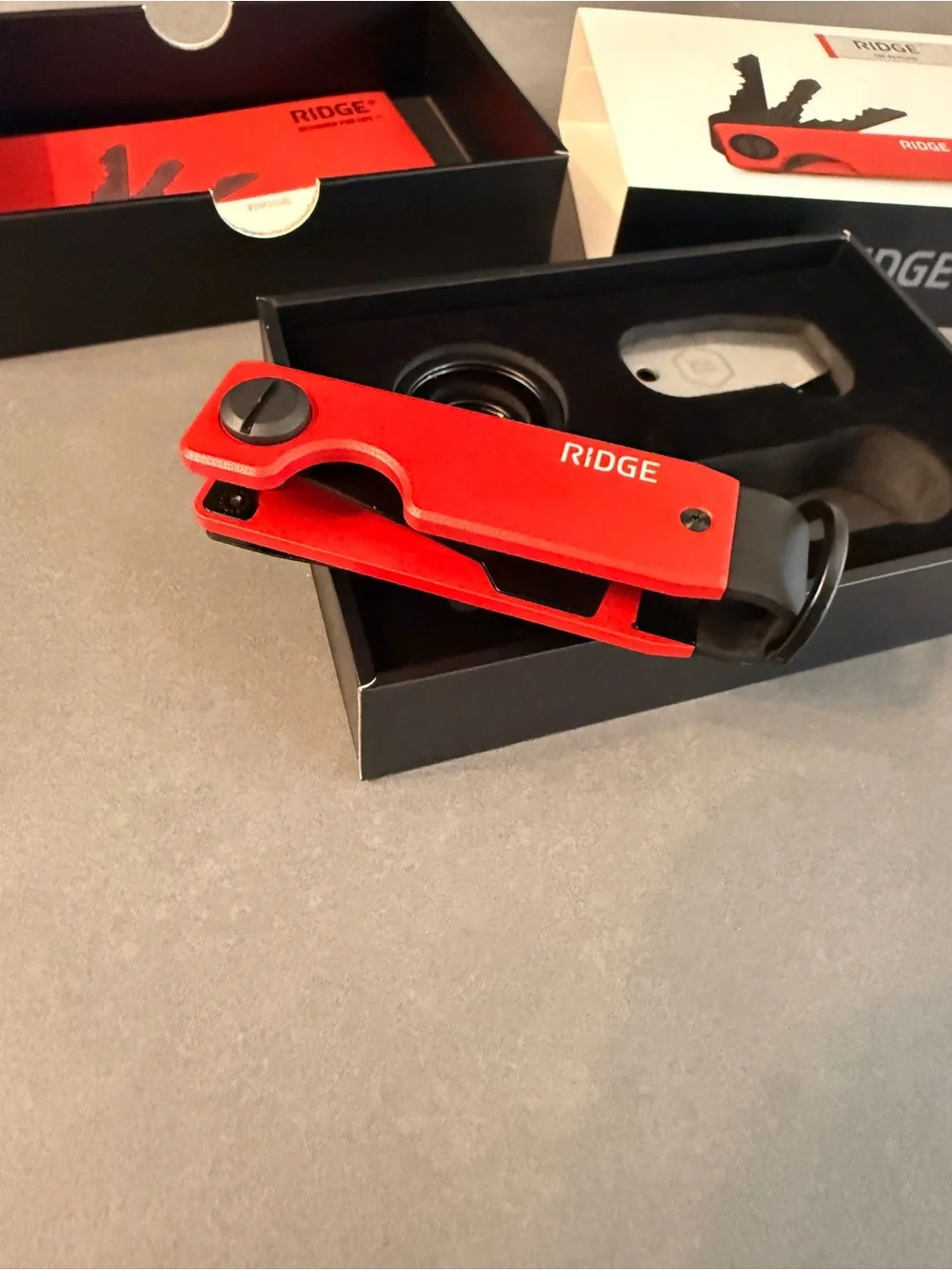 Ridge features key
