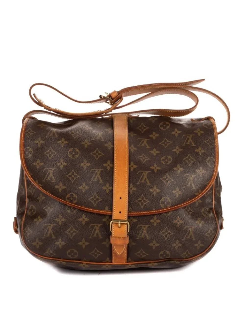 Louis Vuitton Saumur Brown Monogram Canvas