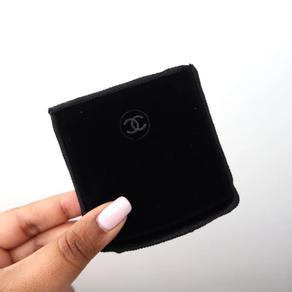 Chanel Pink Compact Mirror with CC Logo
