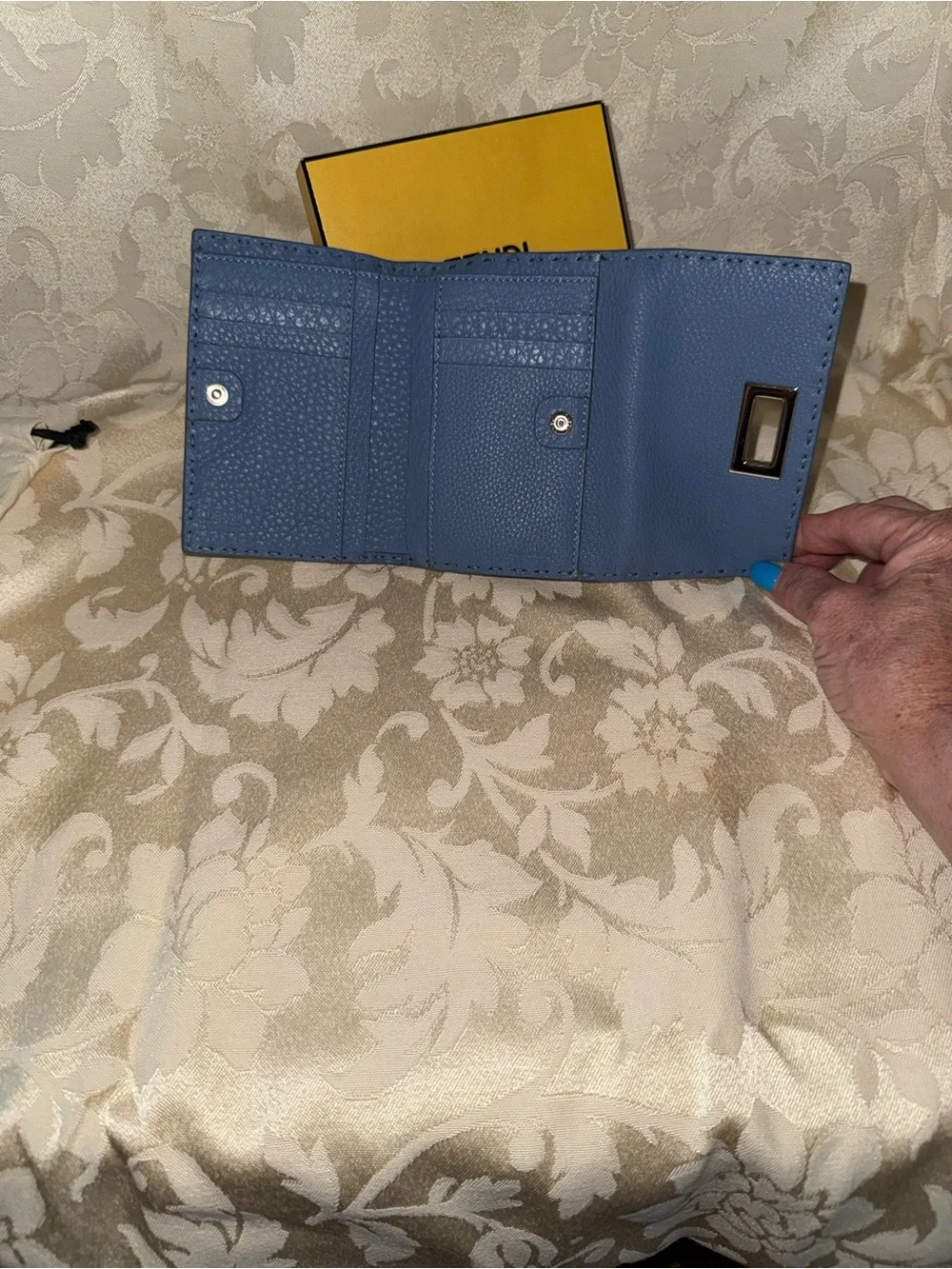 Fendi selleria leather