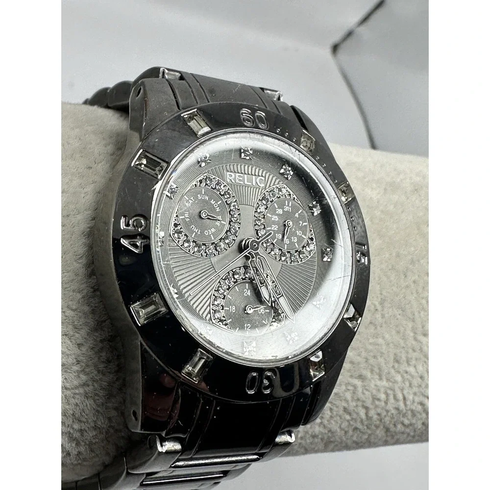 Relic ZR15691 Ladies Watch‎ New Battery 34MM 6