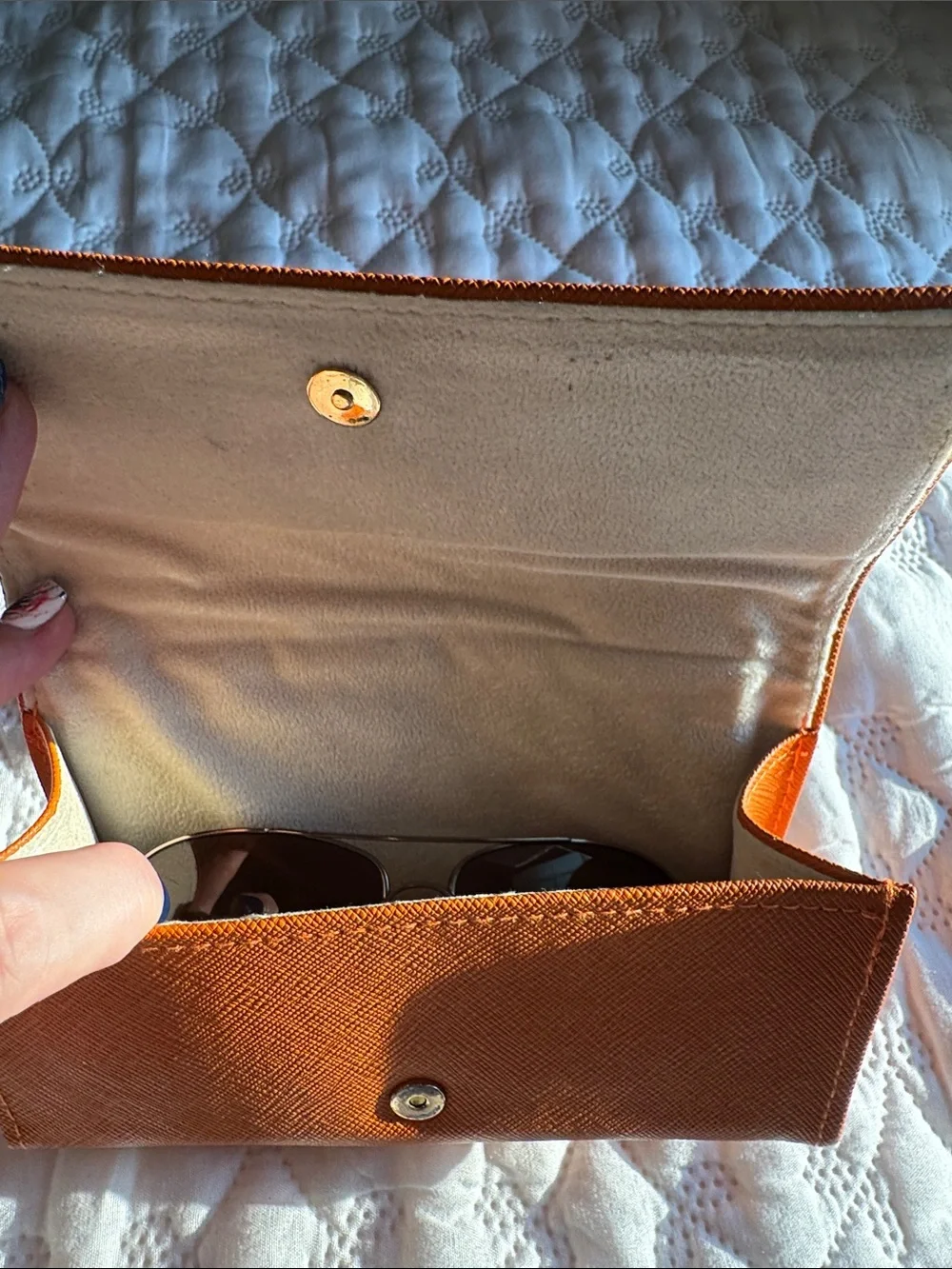 Tory Burch Brown Sunglasses with Brown Case