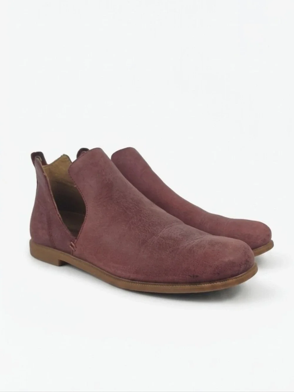 Kodiak Lowrider V Cut Leather Women's Booties Size 8