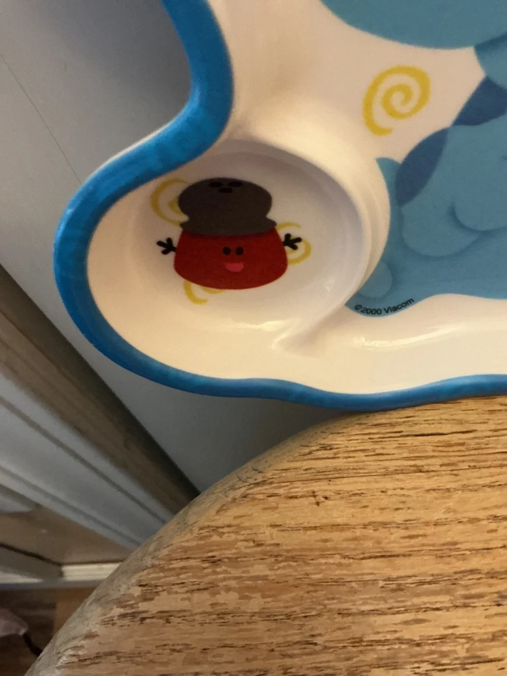 Blues Clues Plate Vintage 2000 Melamine 3D Shape Zak Mr Salt Mrs Pepper Paprika