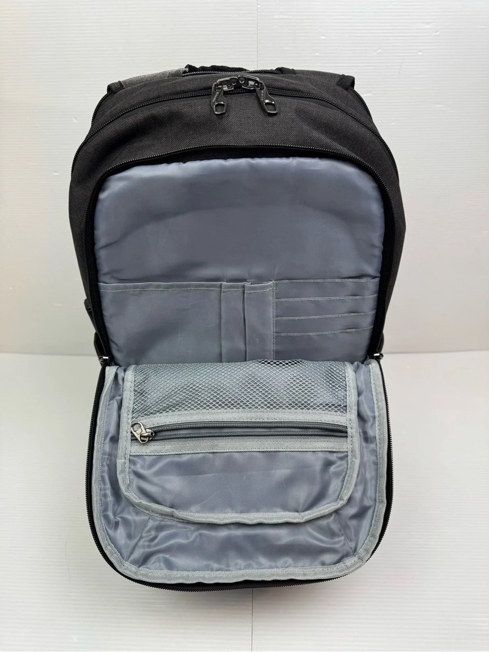 Kopack Laptop Computer Professional Slim Commuter Backpack Dark Gray Padded Bag