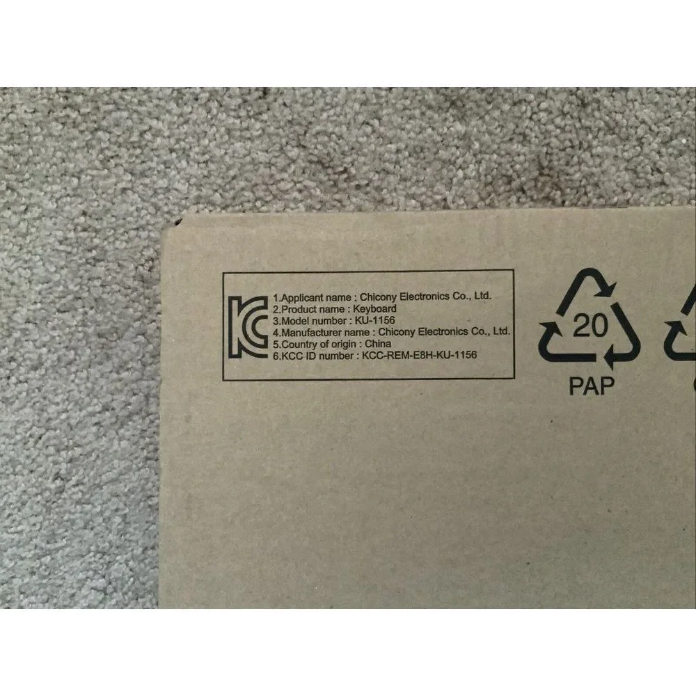 HP 672647-003 USB Black Keyboard‎