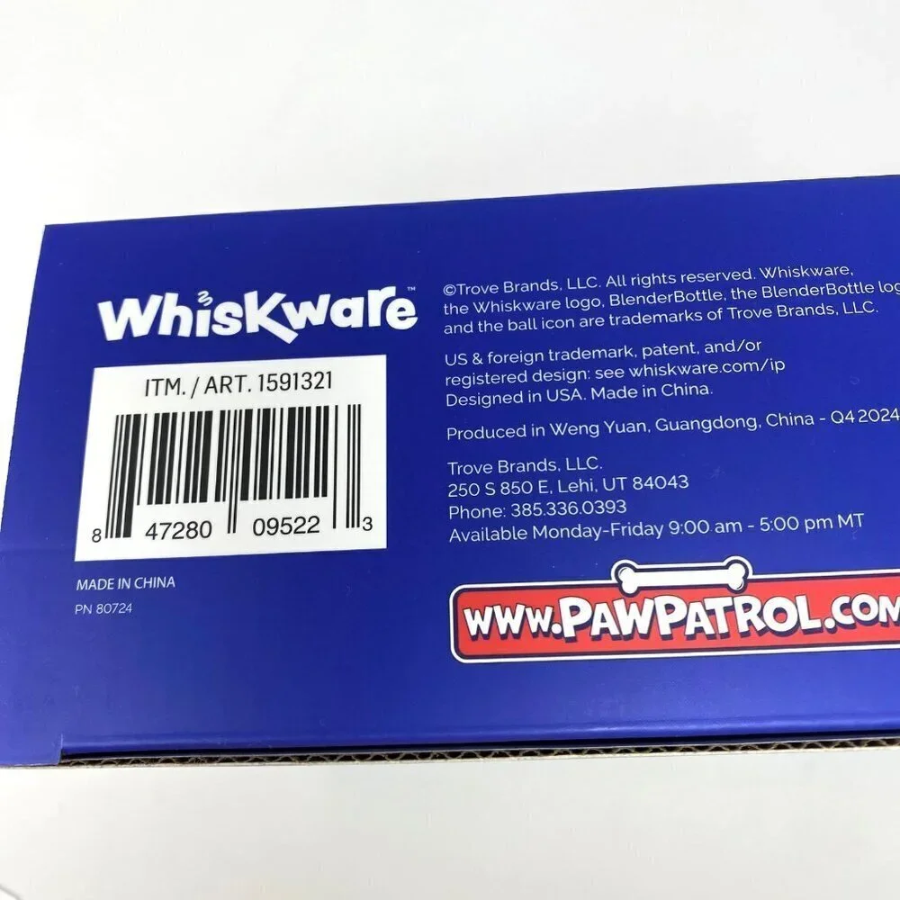 Whiskware Bluey Or Paw Patrol Snack Containers On The Go Kids Toddler Twist Lock