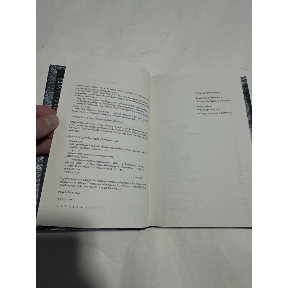 N/A static hardcover