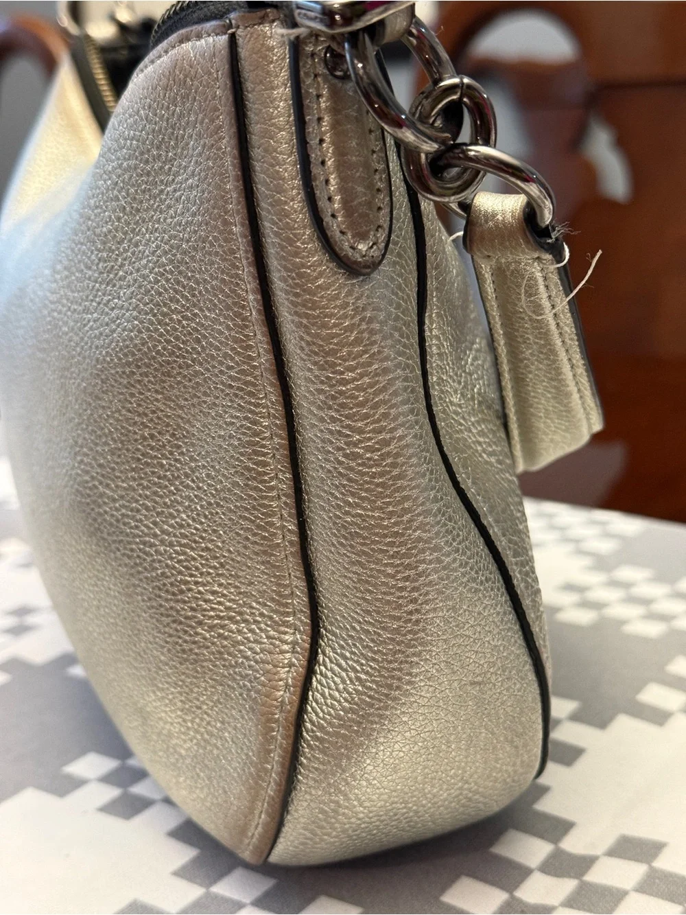 Coach metallic chelsea