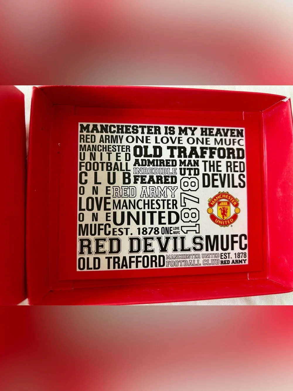 Manchester United 100% authentic