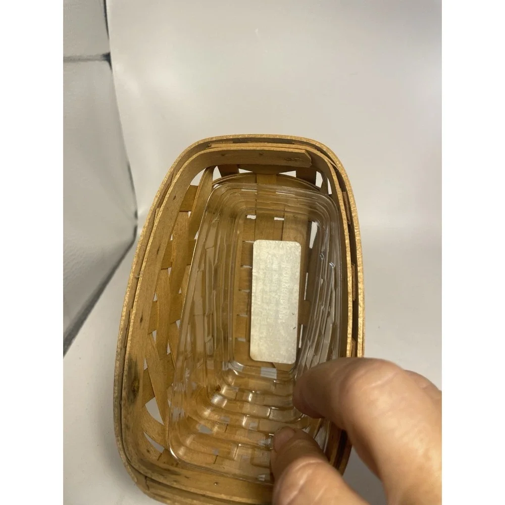 Longaberger vegetable slanted