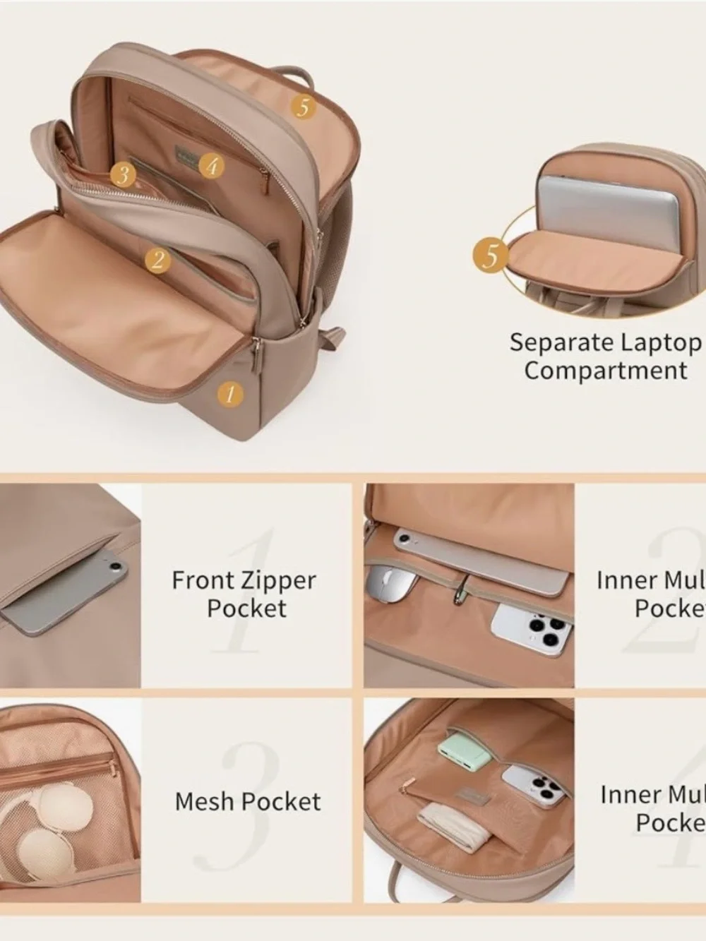 N/A organized pockets use
