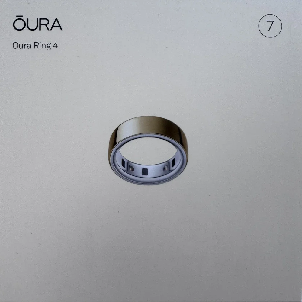 NEW OURA Ring Gen 4 Size 7 Gold Brand New Sealed Box Never Been Opened