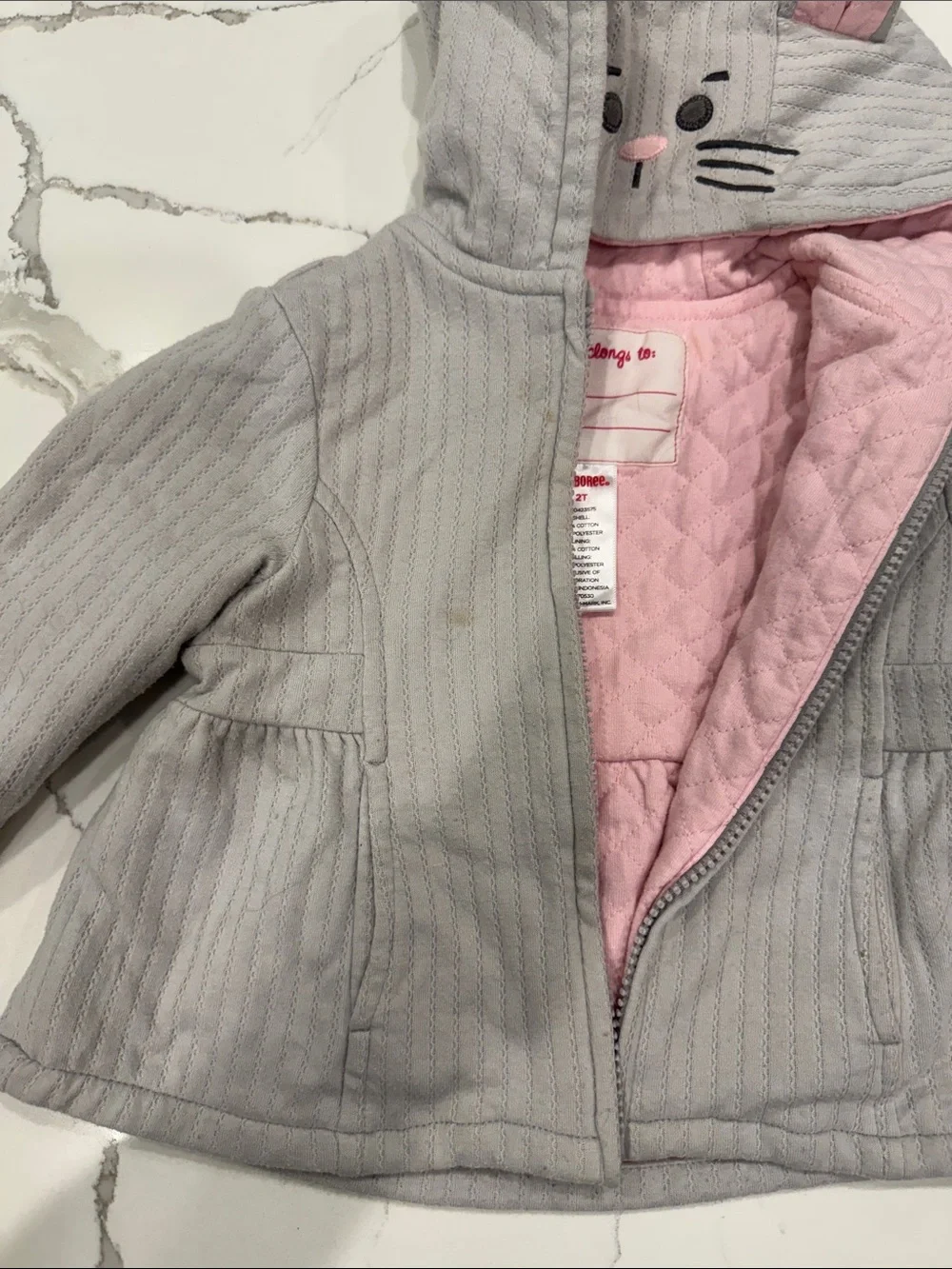 Gymboree cozy hooded