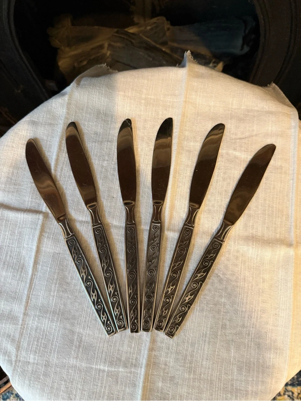 Oxford Hall handles vintage used