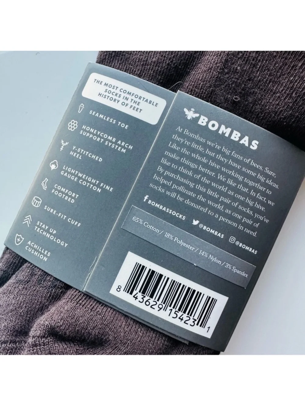 Bombas cotton blend