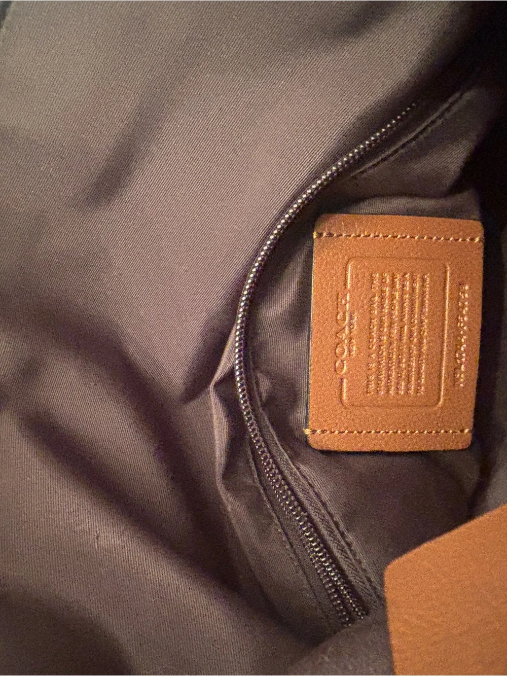 Coach Charles Foldover Leather Tote Crossbody Brown Large Laptop Bag
