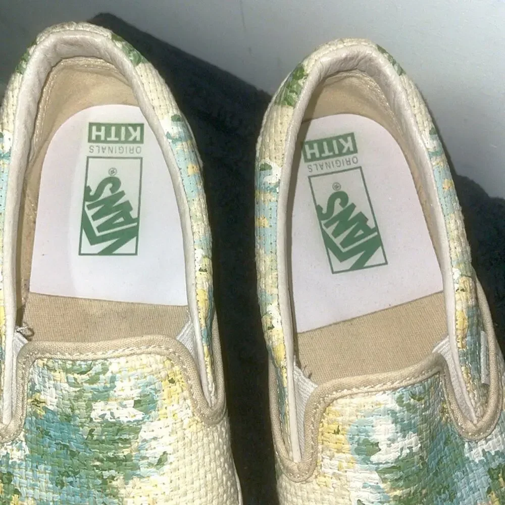 Vans original kith size 9 Men 10.5 Woman Slip-On unisex Sneakers