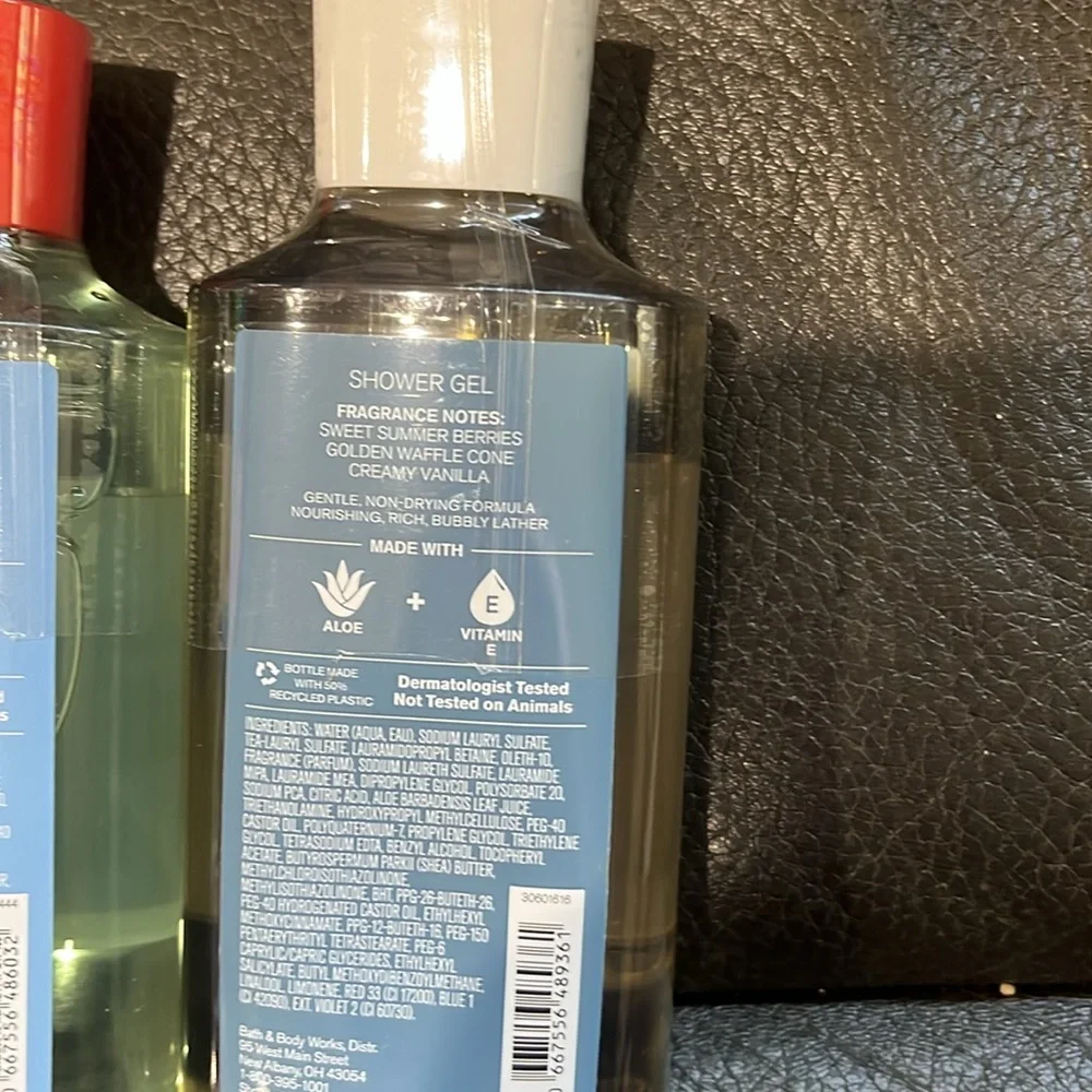 Bath & Body Works used set washes