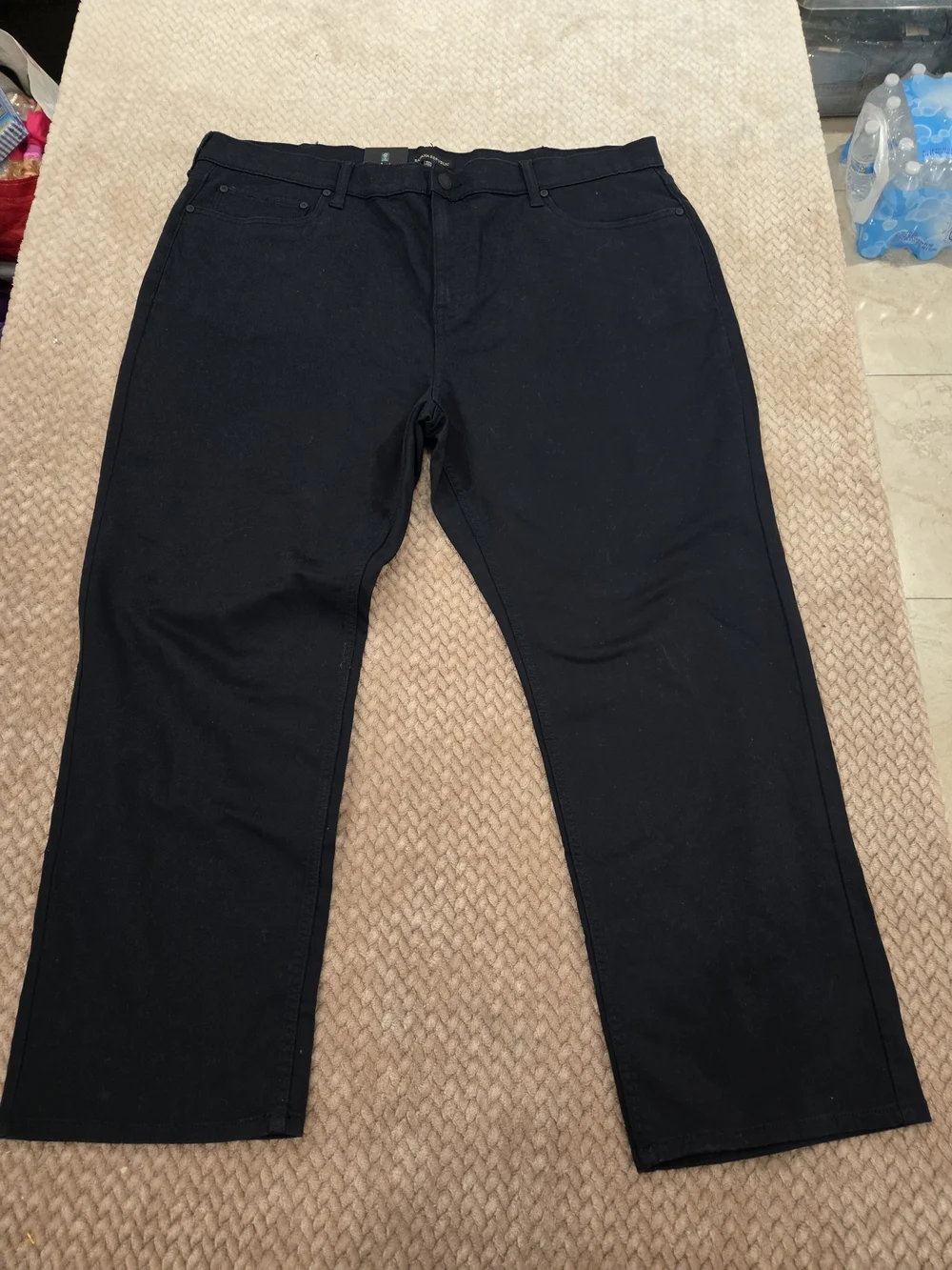 NWT Banana Republic Men’s Black 5 Pocket Stretch Pants 42x29