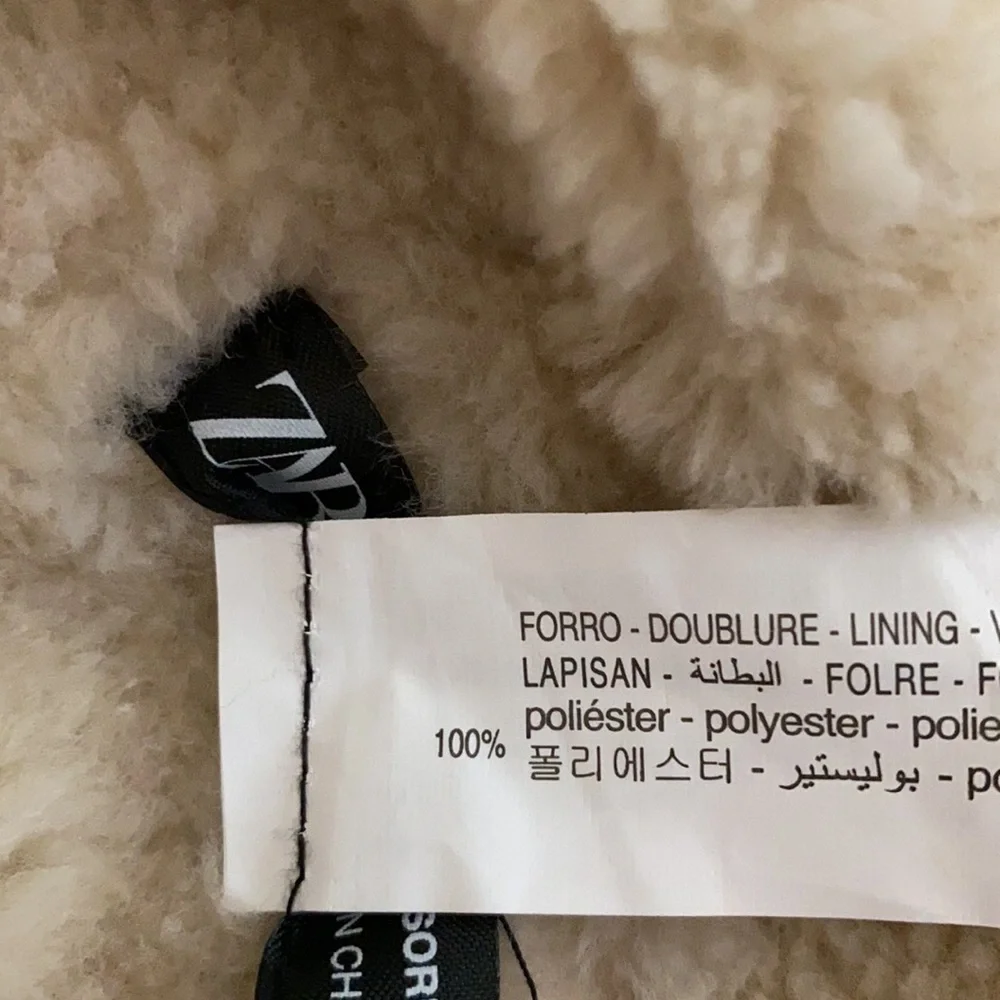 Zara cream brown
