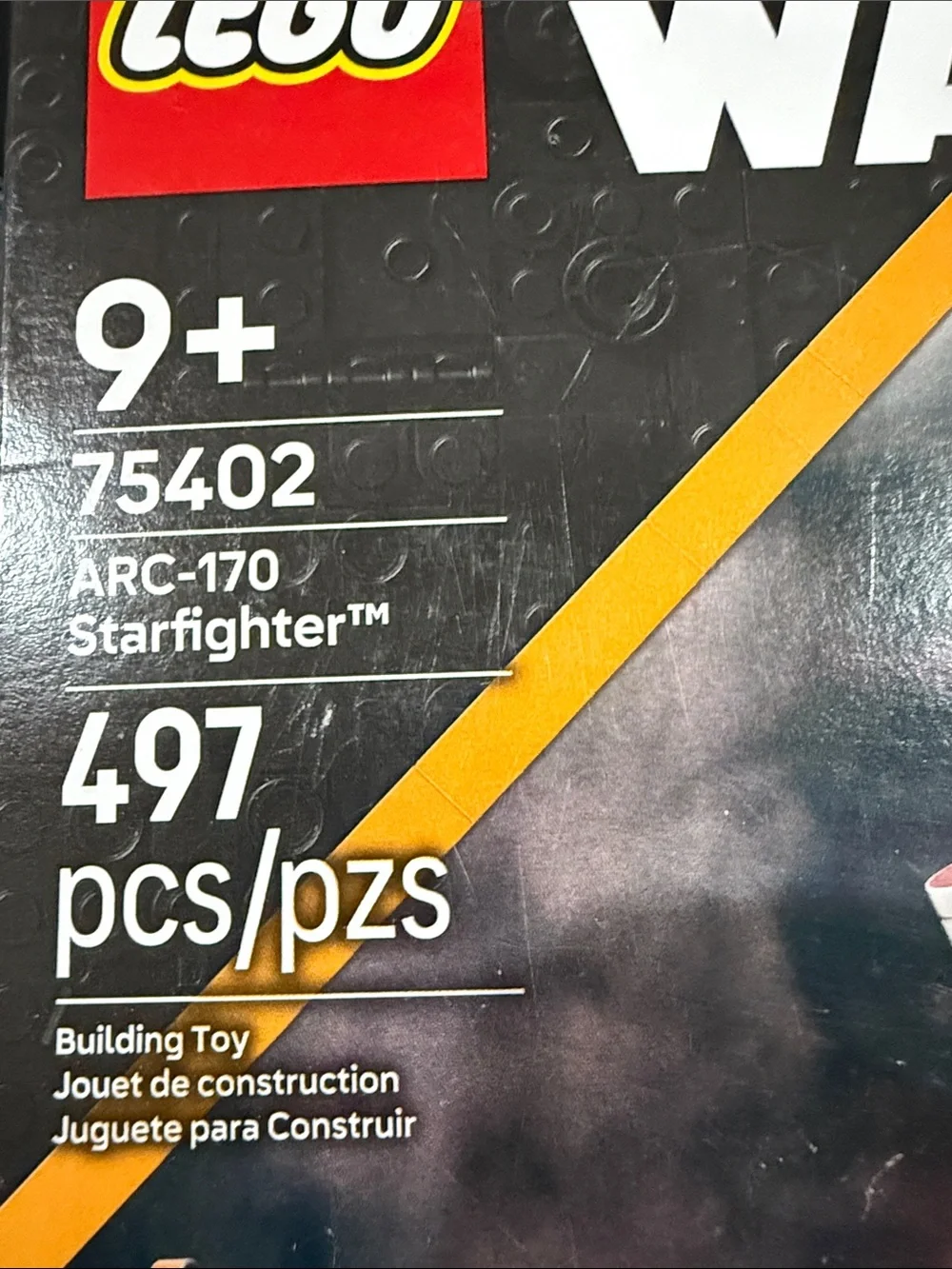 Lego Star Wars White Red Resistance Fighter Ship