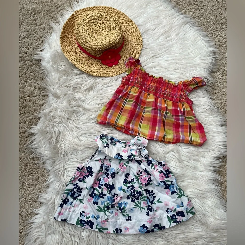 {Gymboree & Janie and Jack} Summer Clothes Bundle - Girl's 6-12 Months