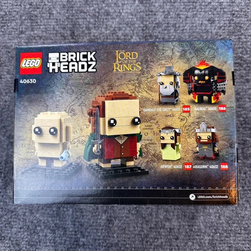 LEGO 40630 BrickHeadz Lord of the Rings Frodo & Gollum 10+ 184 pcs - Retired‎