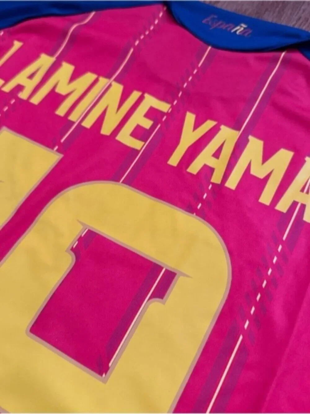Spain Red Home Soccer Jersey Lamine Yamal #19 World Cup 2026